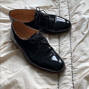 Dieppa Restrepo Patent Leather Oxfords